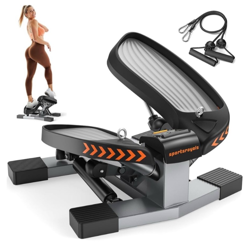 Sportsroyals Stepper with Resistance Bands